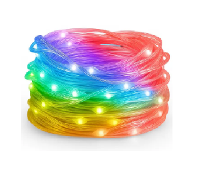 Гирлянда USB капля, 10 метров, RGB многоцветная / Декоративное освещение с настройкой через приложение - изображение 2