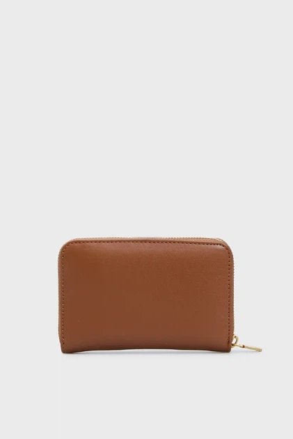 Жіночий коричневий гаманець LAUREL SLG MEDIUM ZIP AROUND Guess OS SWVA8500400 - изображение 4