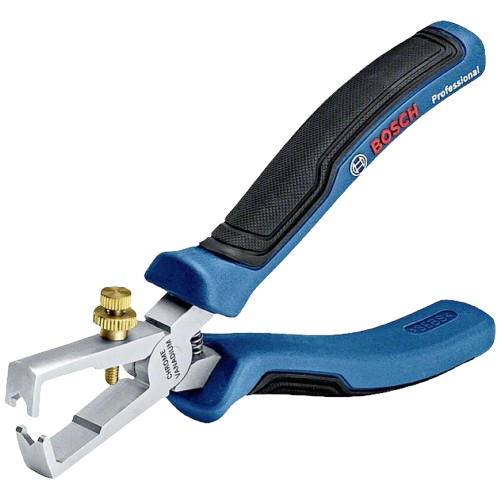 Клещи для снятия изоляции кабеля Bosch Professional длинна 160 мм для кабелей до 10 мм Синий - Фото 1 Клещи для снятия изоляции кабеля Bosch Professional длинна 160 мм для кабелей до 10 мм Синий - изображение 1