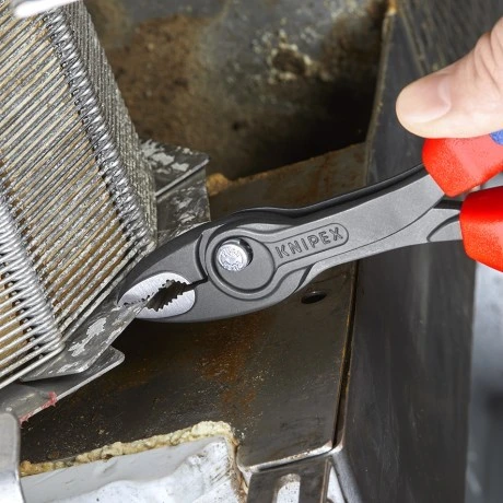 Клещи универсальные KNIPEX 82 02 длинна 150 мм раскрытие губок до 16 мм Красный - изображение 3