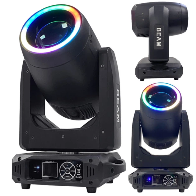 Світлодіодна голова Light4Me рухома Prism beam 250 ring (5908249827578) - зображення 2