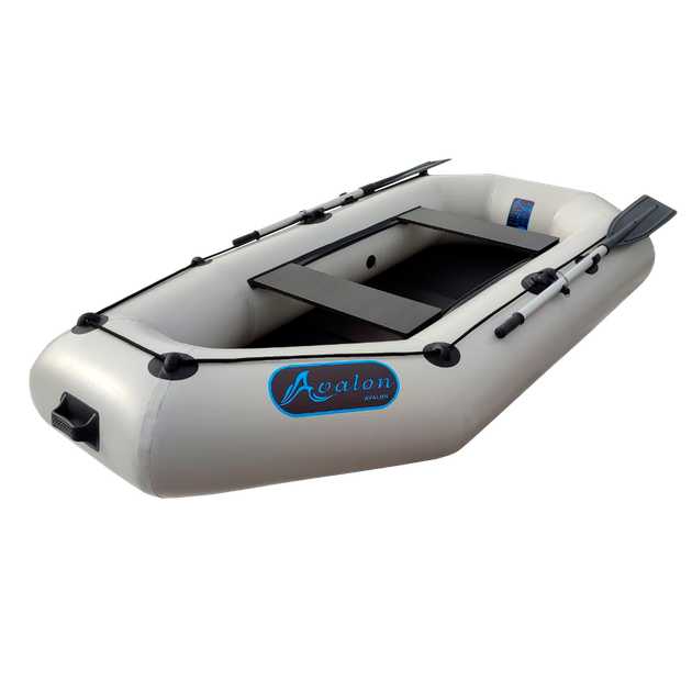 Надувная двухместная лодка ПВХ Avalon А250 / 2,5 м / 2-х местный / гребной / рельсовый настил / передвижные сиденья / ⌀36 см / Белый - Фото 4 Надувная двухместная лодка ПВХ Avalon А250 / 2,5 м / 2-х местный / гребной / рельсовый настил / передвижные сиденья / ⌀36 см / Белый - изображение 4