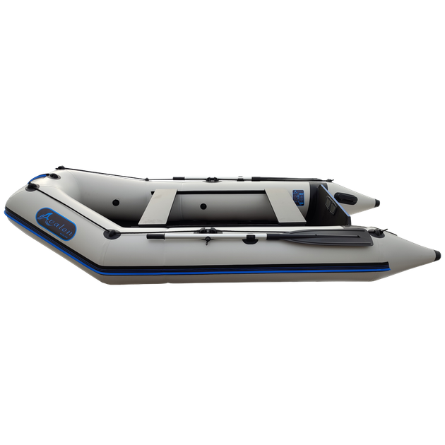 Надувний двомісний човен ПВХ Avalon АТ290 / 2,9 м / 2-х місний / моторний / рейковий настил / пересувні сидіння / ⌀38 см / Білий - зображення 2