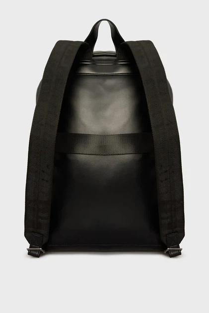 Чоловічий чорний рюкзак MILANO COMPACT BACKPACK Guess OS HMMILIP4411 - зображення 4
