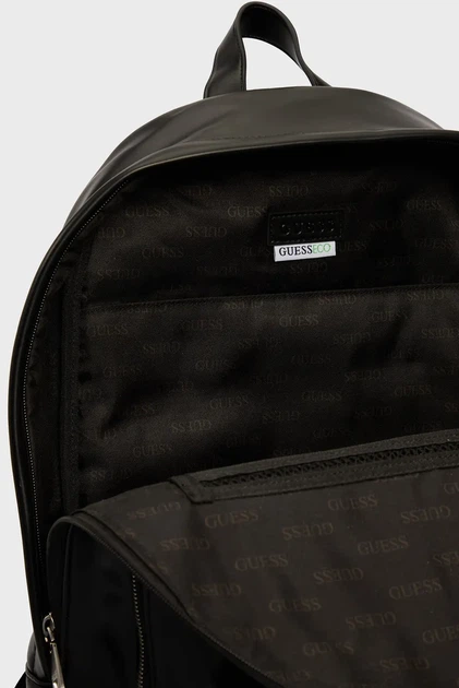 Чоловічий чорний рюкзак MILANO COMPACT BACKPACK Guess OS HMMILIP4411 - зображення 5