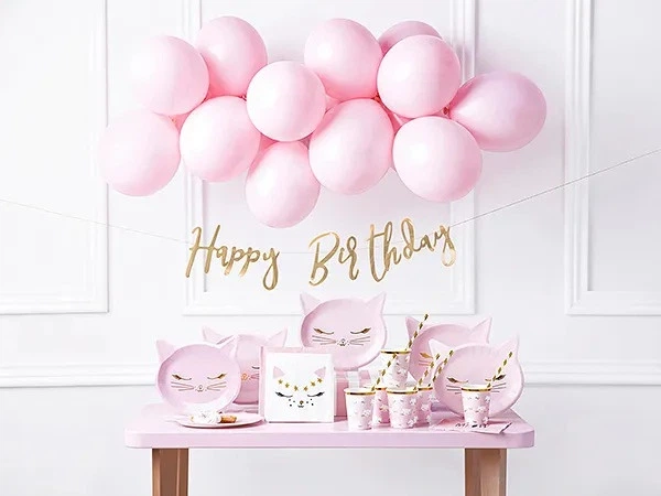 Zestaw dekoracji PartyDeco Party Kotek (5900779133051) - obraz 3