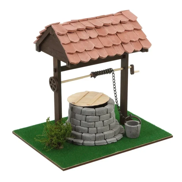 Керамический Конструктор из мини-кирпичек Medieval well. Крышница - Фото 3 Керамический Конструктор из мини-кирпичек Medieval well. Крышница - изображение 3