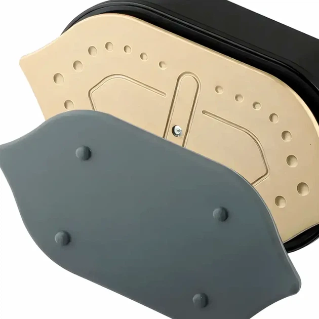 Портативный отпариватель 38 Вт 90 мл для одежды вертикальное отпаривание модель RAF R.1236B черный - изображение 8