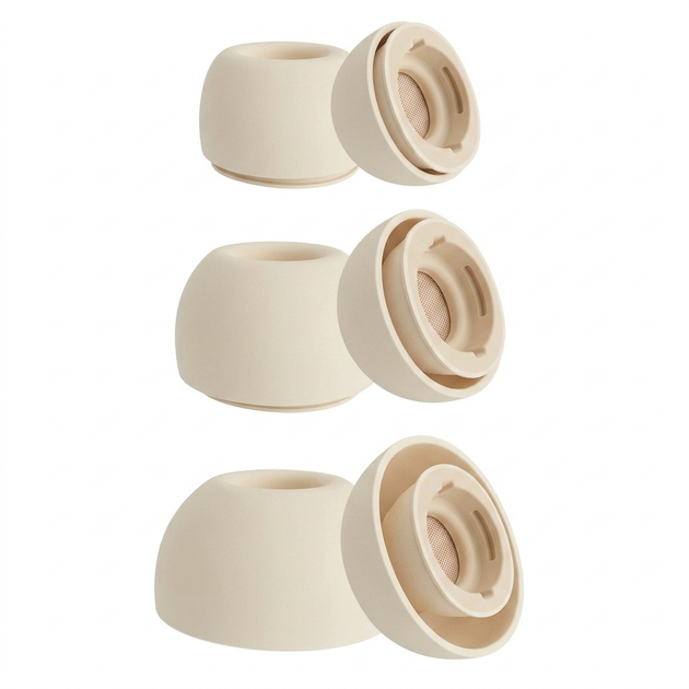 Силиконовые амбушюры Samsung Galaxy Buds 3 Pro | Galaxy Buds 4 Pro Телесный - Фото 2 Силиконовые амбушюры Samsung Galaxy Buds 3 Pro | Galaxy Buds 4 Pro Телесный - изображение 2