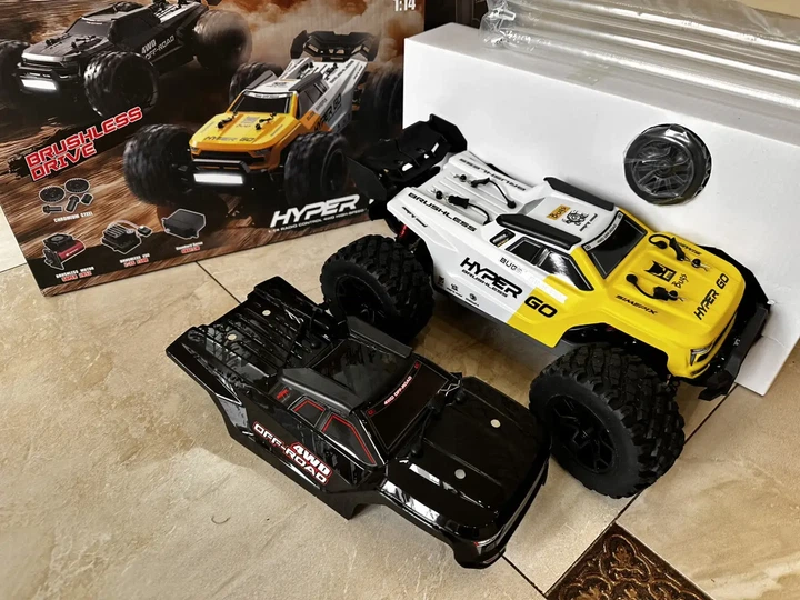MJX 14207 Hyper Go Безколлекторная RTR 4WD 1:14 Радиоуправляемая машинка (80 км/час) - изображение 6