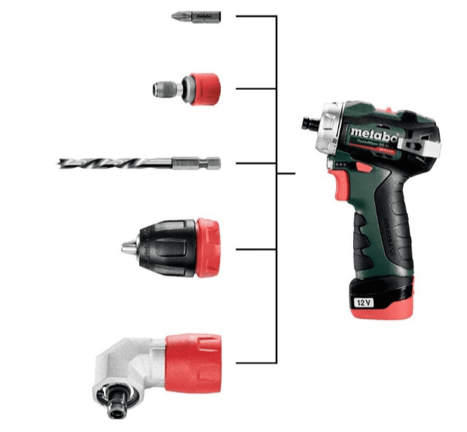 Шуруповерт-дрель аккумуляторный Metabo PowerMaxx BS BL Q (601749500) - Фото 8 Шуруповерт-дрель аккумуляторный Metabo PowerMaxx BS BL Q (601749500) - изображение 8