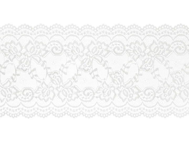 Bieżnik na stół PartyDeco koronka 9 m x 15 cm Złamana biel (5902230799752) - obraz 2