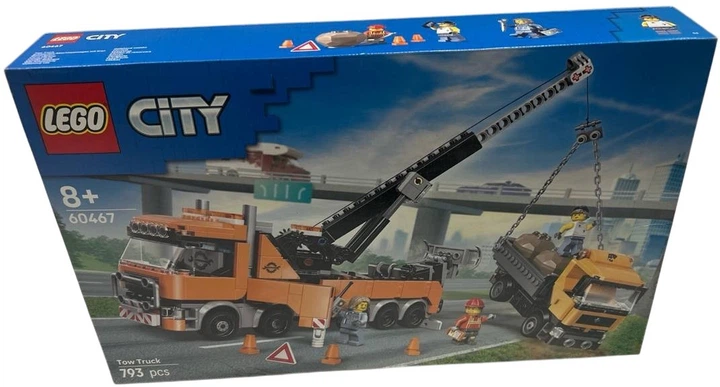 Конструктор LEGO City Евакуатор з краном-маніпулятором 793 елементов (60467) (955555916473570) - Уцінка - зображення 4