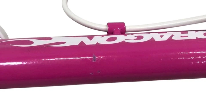 Rowerek biegowy Milly Mally Dragon różowo-niebieski (5901761124835) (955555911489605) - Outlet - obraz 2