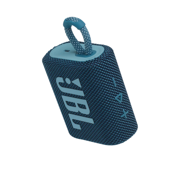Портативна акустика JBL GO 3 Blue (JBLGO3BLU) - изображение 3