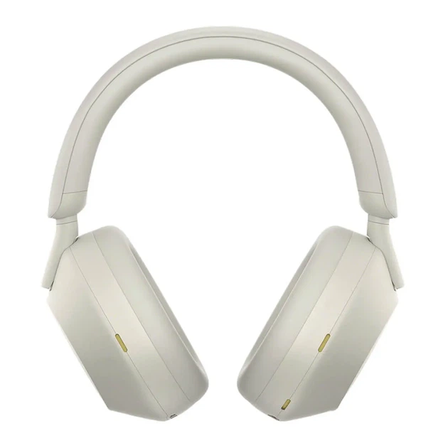Навушники Sony WH-1000XM5 Wireless Noise Cancelling Headphones (Silver) - Фото 3 Навушники Sony WH-1000XM5 Wireless Noise Cancelling Headphones (Silver) - зображення 3