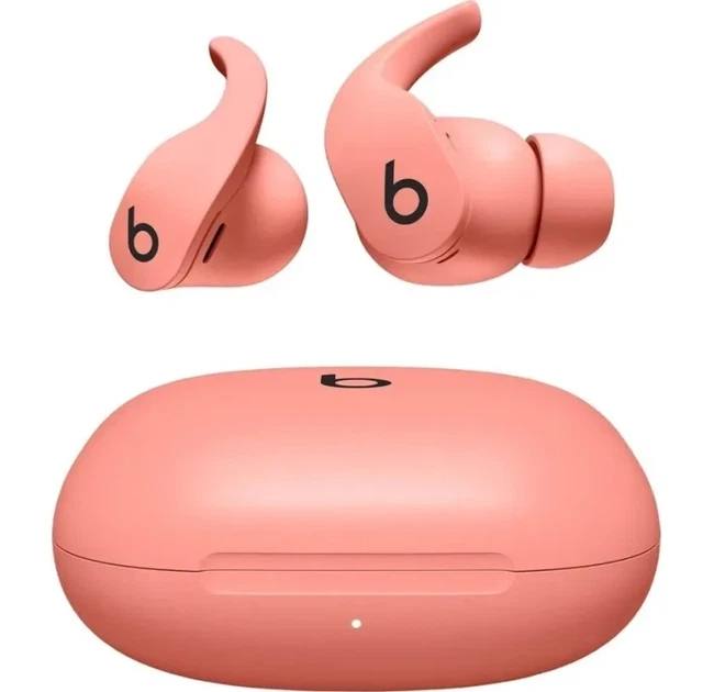 Навушники Beats by Dr. Dre Fit Pro Coral Pink (MPLJ3) - Фото 1 Навушники Beats by Dr. Dre Fit Pro Coral Pink (MPLJ3) - зображення 1