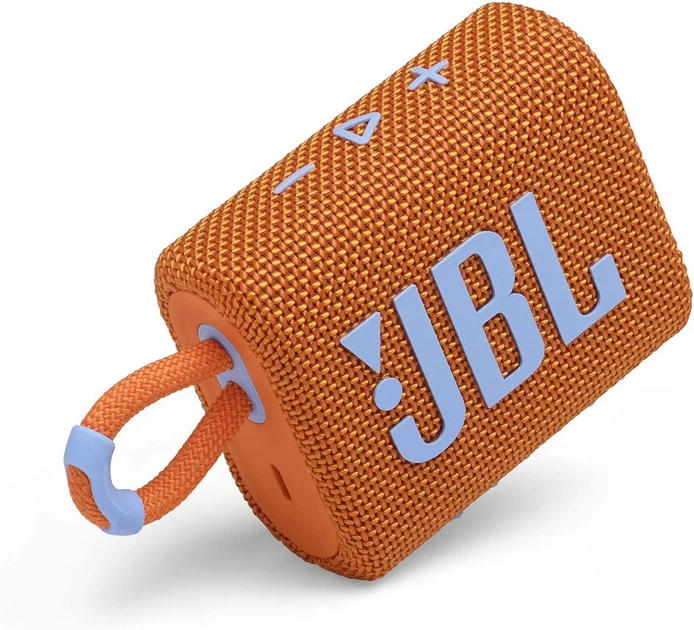 Портативна акустика JBL GO 3 Orange (JBLGO3ORG) - изображение 3