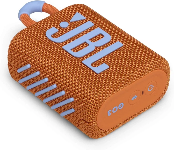 Портативна акустика JBL GO 3 Orange (JBLGO3ORG) - изображение 4