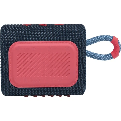 Портативна акустика JBL GO 3 Blue Coral (JBLGO3BLUP) - Фото 8 Портативна акустика JBL GO 3 Blue Coral (JBLGO3BLUP) - зображення 8