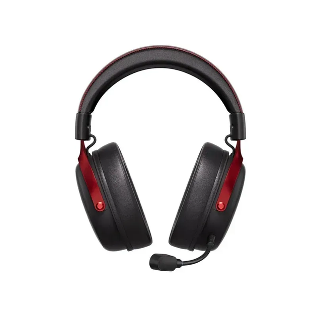 Игровые беспроводные наушники Mchose v9 pro / Три режима подключения / black-red - Фото 2 Игровые беспроводные наушники Mchose v9 pro / Три режима подключения / black-red - изображение 2