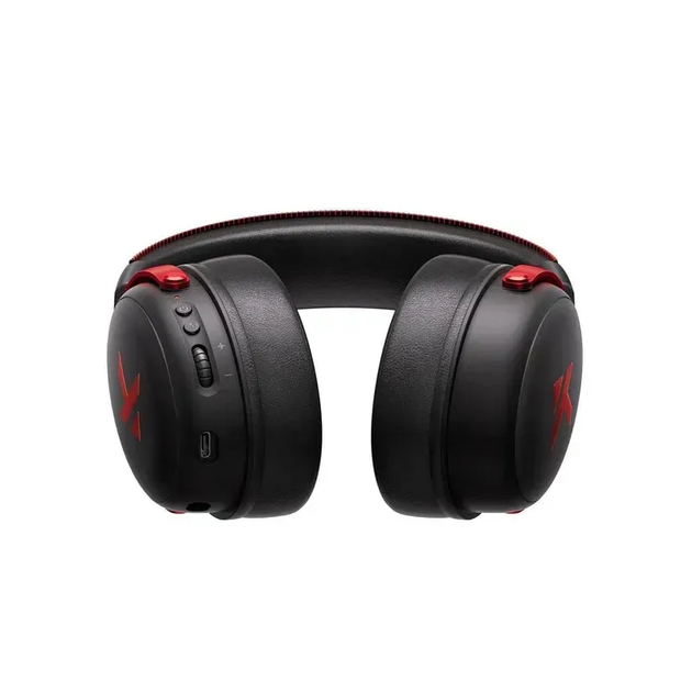 Игровые беспроводные наушники Mchose v9 pro / Три режима подключения / black-red - Фото 3 Игровые беспроводные наушники Mchose v9 pro / Три режима подключения / black-red - изображение 3