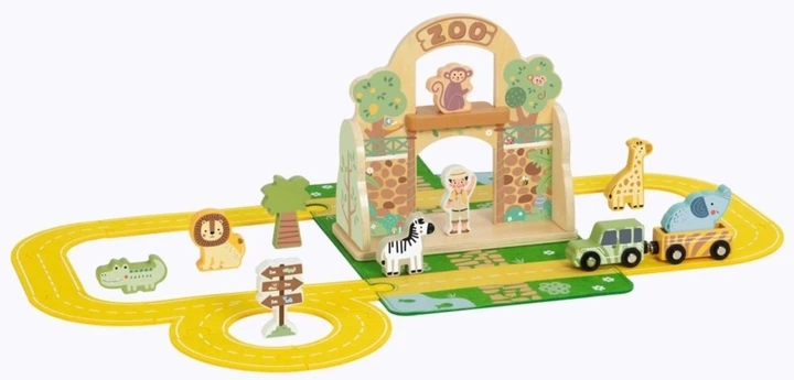 Набір Міні Зоопарк Tooky Toy переносний (TP537) (6976831554873) - зображення 2