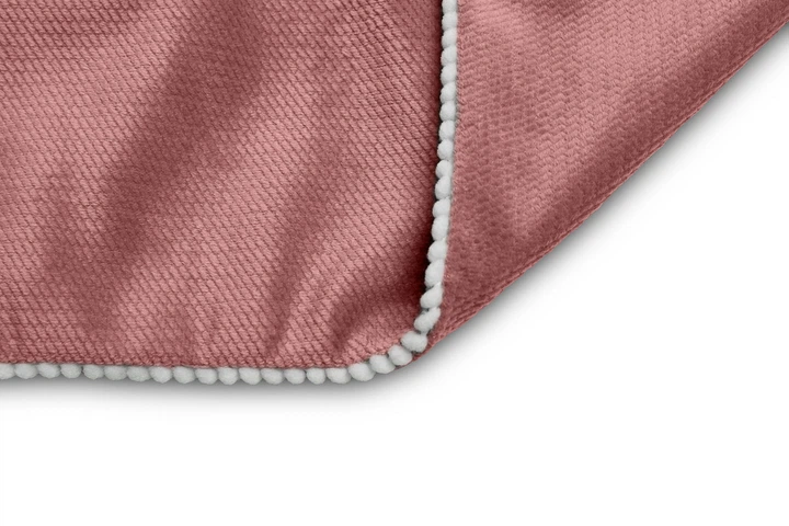 Дитячий плед Sensillo Velvet рожевий 75 x 100 см (5908310395258) - зображення 4