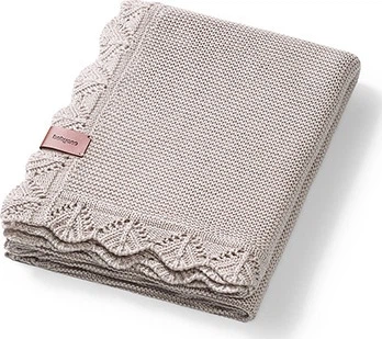 Дитячий плед Babyono бамбуковий бежевий 75 x 100 см (5901435418109) - зображення 2