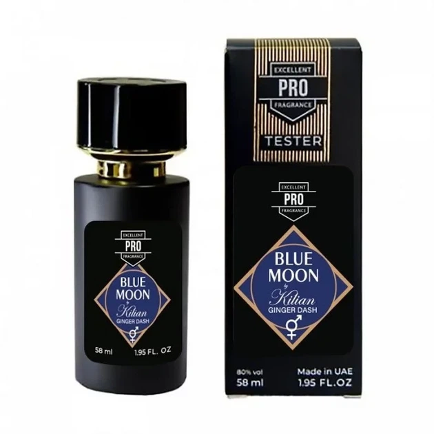 Парфюмированная вода No Brand (версия унисекс No Brand (версия Kilian Blue Moon Ginger Dash), 58 мл - Фото 1 Парфюмированная вода No Brand (версия унисекс No Brand (версия Kilian Blue Moon Ginger Dash), 58 мл - изображение 1