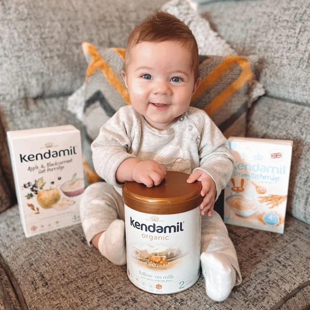 Органічна суха молочна суміш Kendamil Organic 1, 0-6 міс., 800 г - зображення 2
