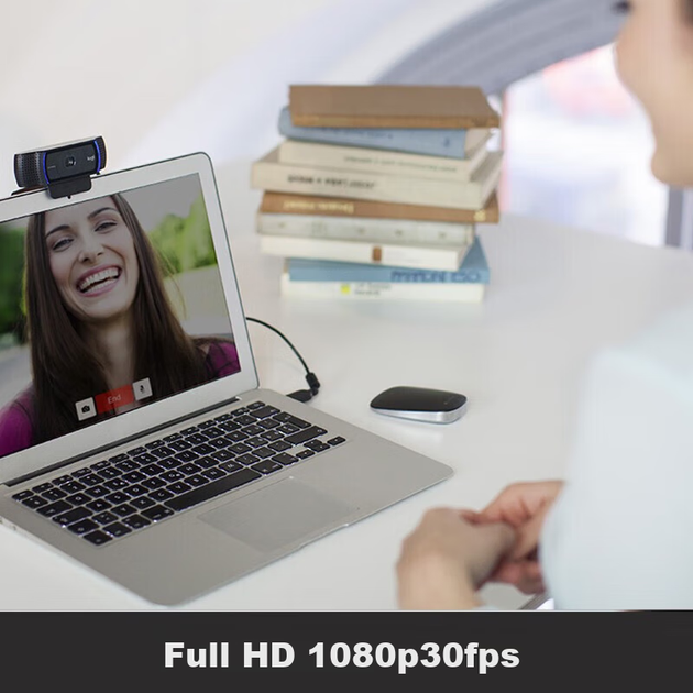 Веб-камера Logitech C920 Pro HD Full HD (1920x1080) Black - изображение 6