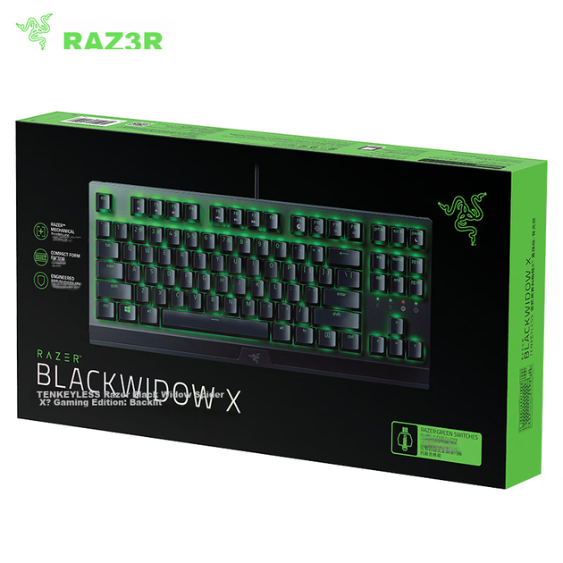 Клавіатура дротова Razer BlackWidow X Tournament Edition Chroma - зображення 8
