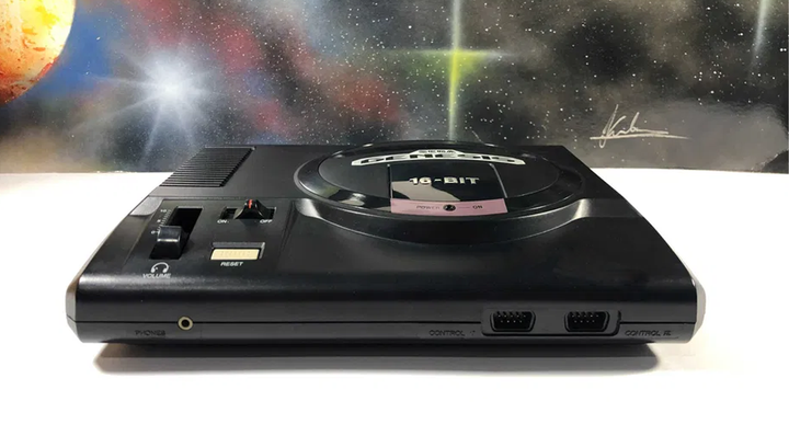 Консоль Sega Mega Drive 1 1601 VA6 EXT USA Black Без Геймпада Б/У - зображення 3