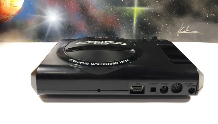 Консоль Sega Mega Drive 1 1601 VA6 EXT USA Black Без Геймпада Б/У - зображення 5