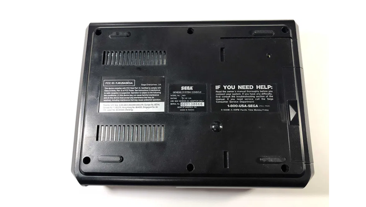 Консоль Sega Mega Drive 1 1601 VA6 EXT USA Black Без Геймпада Б/У - зображення 6