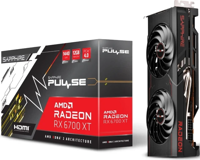 Відеокарта Sapphire PULSE AMD Radeon RX 6700 XT 12GB GDDR6 (11306-02-20G) - зображення 3