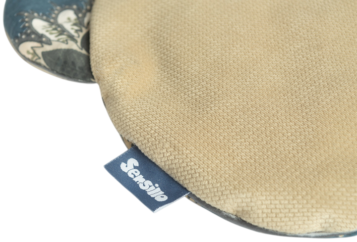 Komplet do wózka Sensillo Velvet poduszka + koc beżowy (5908310396002) - obraz 2