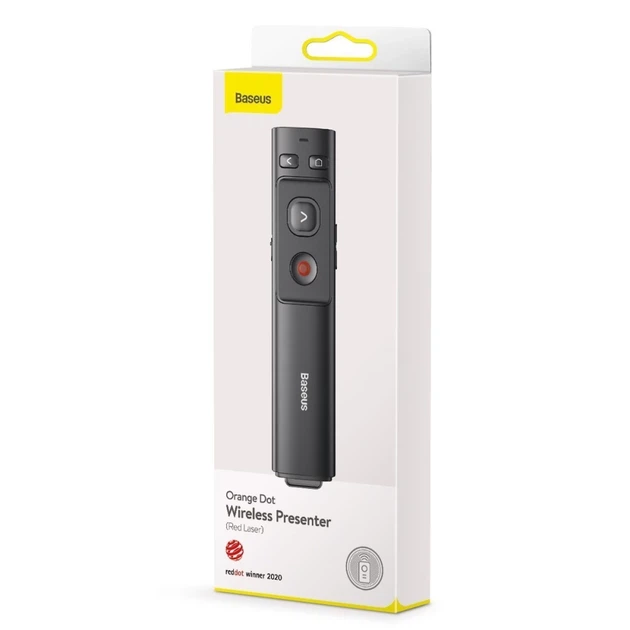 Пульт дистанционного управления Baseus Orange Dot with Laser Pointer (without Battery) Gray (ACFYB-B0G) - изображение 9