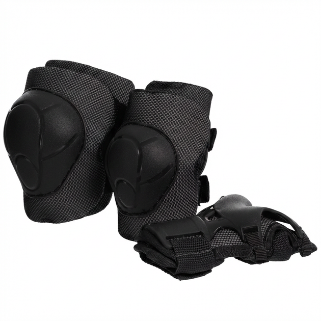 Комплект детской защиты с шлемом 3в1 SP-Sport 7312-2: наколенники + налокотники + перчатки + шлем - изображение 6
