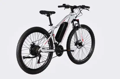 Велосипед з електроприводом 27.5" AL Formula eALPINA DD FR рама-17" 36B 12.5А*г 500Вт біло-рожевий 2026 - зображення 8