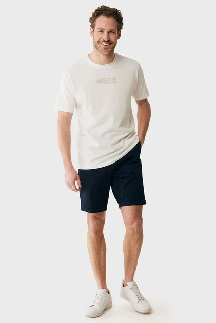 Чоловічі темно-сині шорти CRAIG Garment dye chino shorts Mexx M MF007300651M - изображение 2