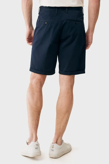 Чоловічі темно-сині шорти CRAIG Garment dye chino shorts Mexx M MF007300651M - изображение 3