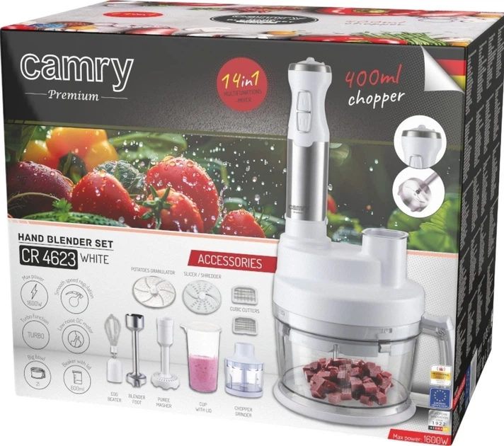 Blender Camry CR 4623 Biały - obraz 2