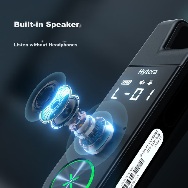 Рація Hytera HYT-S10 S1mini Single Pack Black (100087819002) - зображення 10