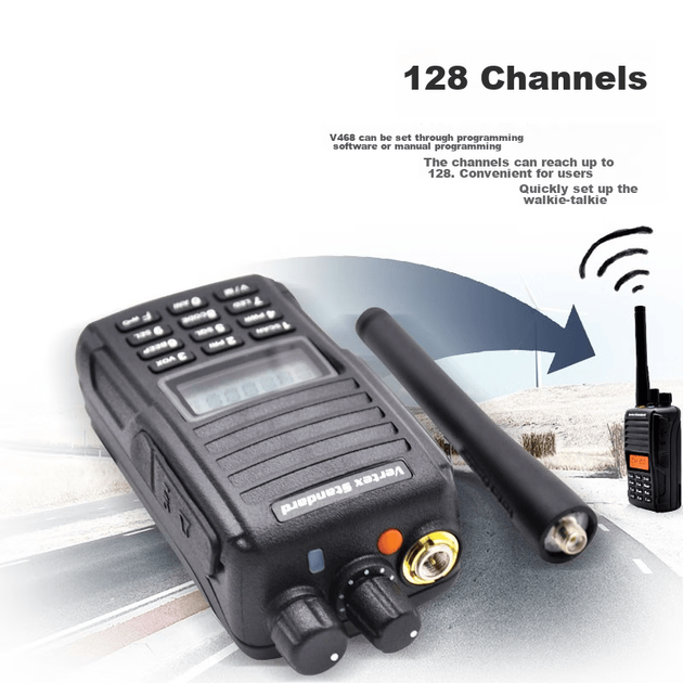 Рація Motorola V468-G6B Professional Single Pack Black (100018301220) - зображення 3