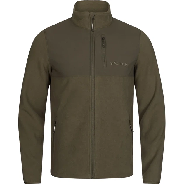 Флисовая кофта Harkila Fjell fleece jacket 3XL Зеленый - Фото 1 Флисовая кофта Harkila Fjell fleece jacket 3XL Зеленый - изображение 1