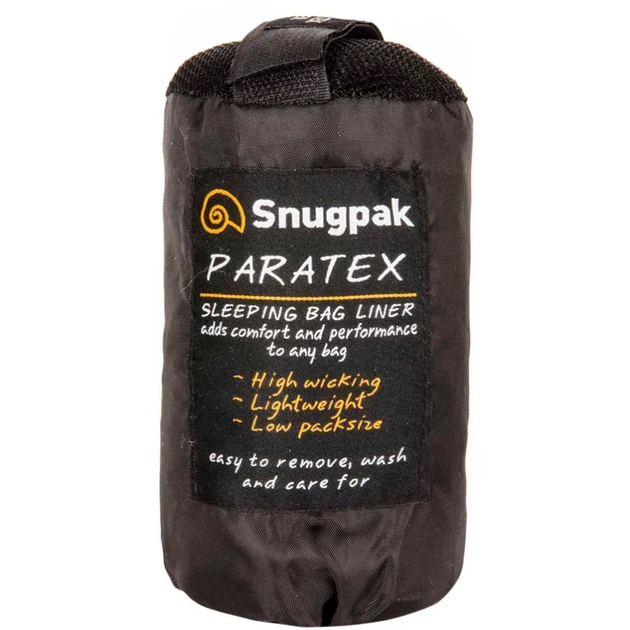 Вкладыш в спальный мешок Snugpak Paratex Liner Black - Фото 3 Вкладыш в спальный мешок Snugpak Paratex Liner Black - изображение 3