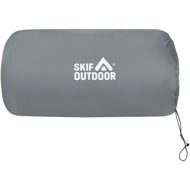 Каремат самонадувной Skif Outdoor Major 200×130×10 cм Dark grey - изображение 5