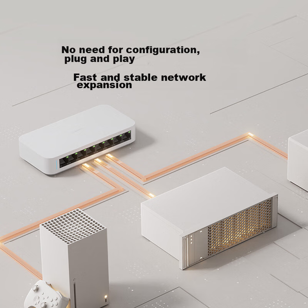 Коммутатор Xiaomi SW-108G - изображение 6